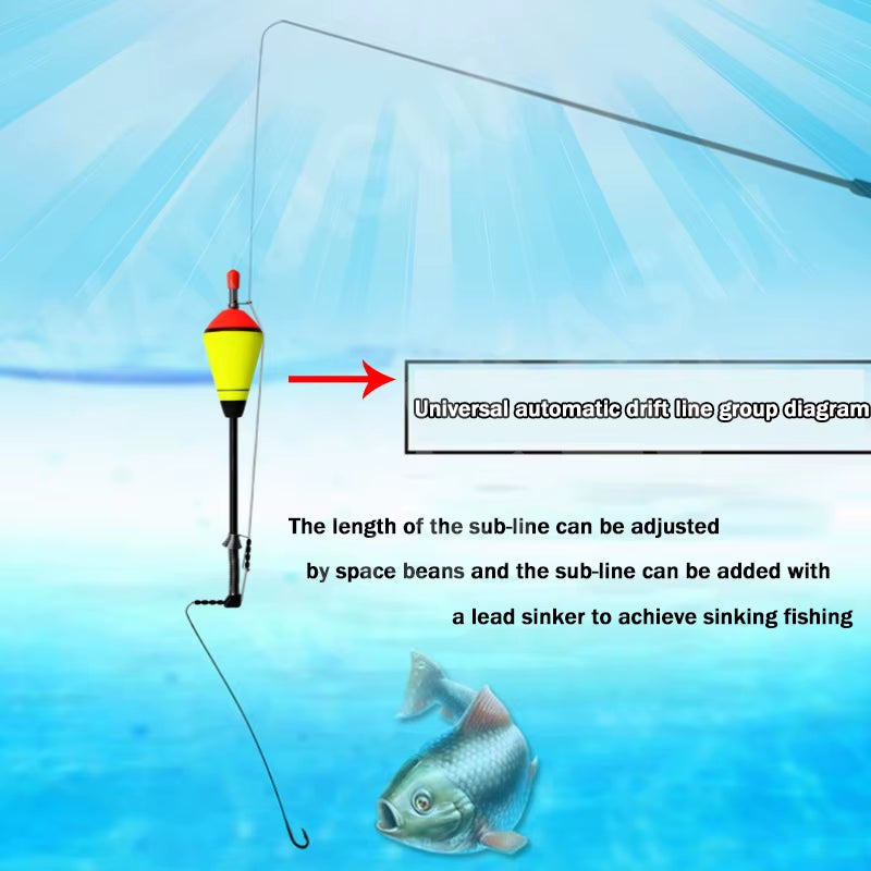 New1Pcs Portable Automatic Carp Fishing Float Tackle Accessries Fast Fishing Artifact+Ccessories Set Outdoor Fishing Device Hot